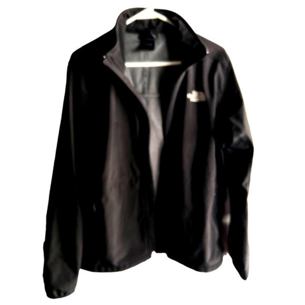 The North Face‎  Full Zip Black Men's Jacket 100% Polyester Size M Regular
